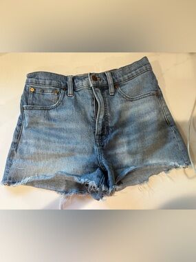 Madewell Light Blue Denim Jean Shorts size 28